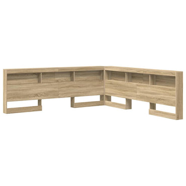 vidaXL Aufbewahrungskopfteil Sonoma-Eiche 200 cm Holzwerkstoff