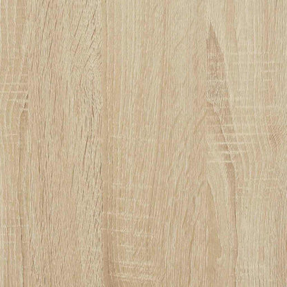 vidaXL Aufbewahrungskopfteil Sonoma-Eiche 207,5 x 137,5 x 76,5 cm