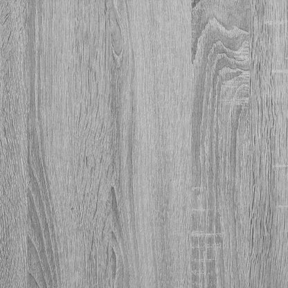 vidaXL Aufbewahrungskopfteil Graues Sonoma 207,5 x 137,5 x 76,5 cm
