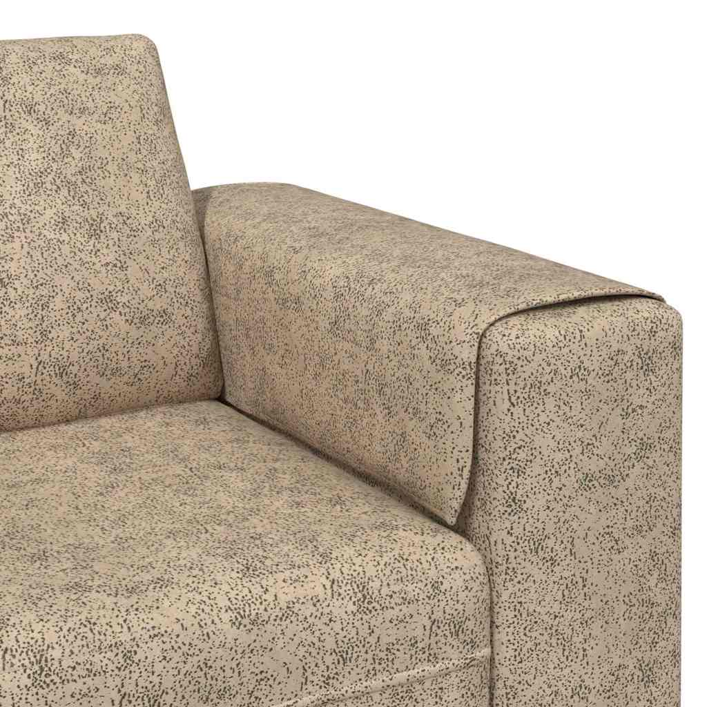 vidaXL Wohnzimmer Couch Hellgrau 250 x 77 x 76 cm