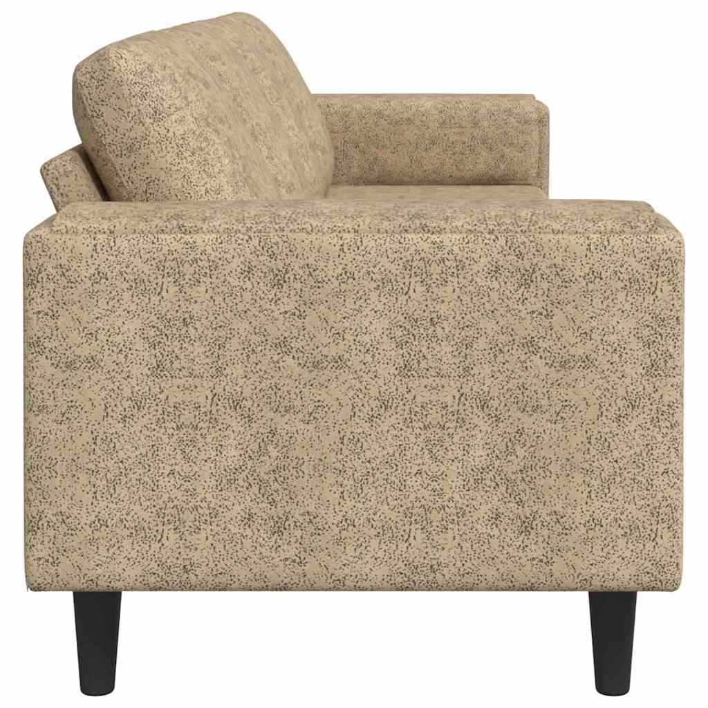 vidaXL Wohnzimmer Couch Hellgrau 250 x 77 x 76 cm
