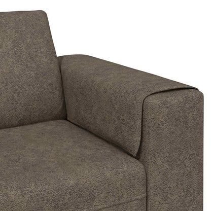 vidaXL Wohnzimmer Couch Dunkelgrau 250 x 77 x 76 cm