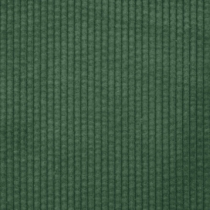 vidaXL Sofa mit Kissen Dunkelgrün 250 x 188 x 76 cm Cordstoff