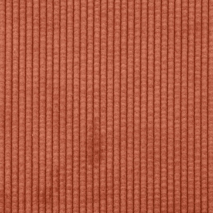vidaXL Sofa mit Kissen Rot-Orange 250 x 188 x 76 cm Cordstoff