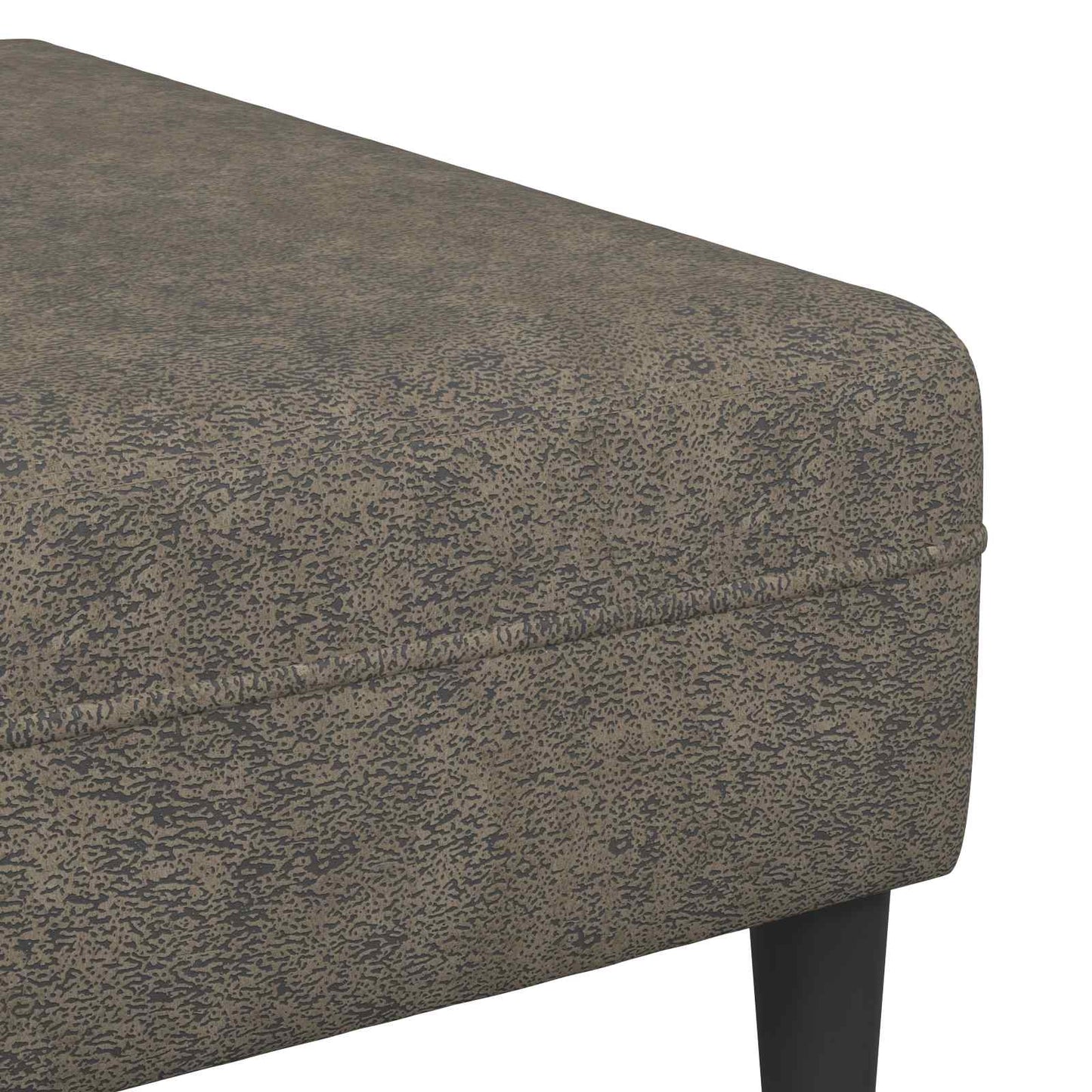 vidaXL Wohnzimmer Couch 3 pcs Dunkelgrau