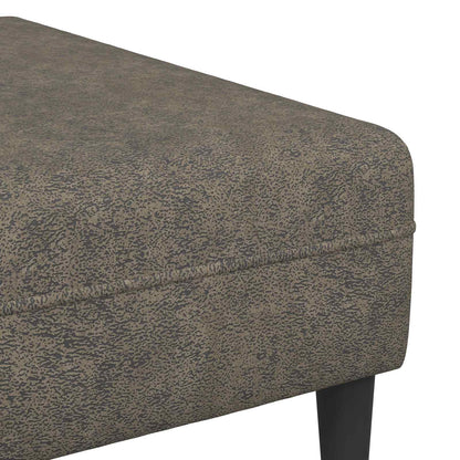 vidaXL Wohnzimmer Couch 3 pcs Dunkelgrau