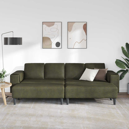 Wohnzimmer Couch 3 pcs Olivegrün
