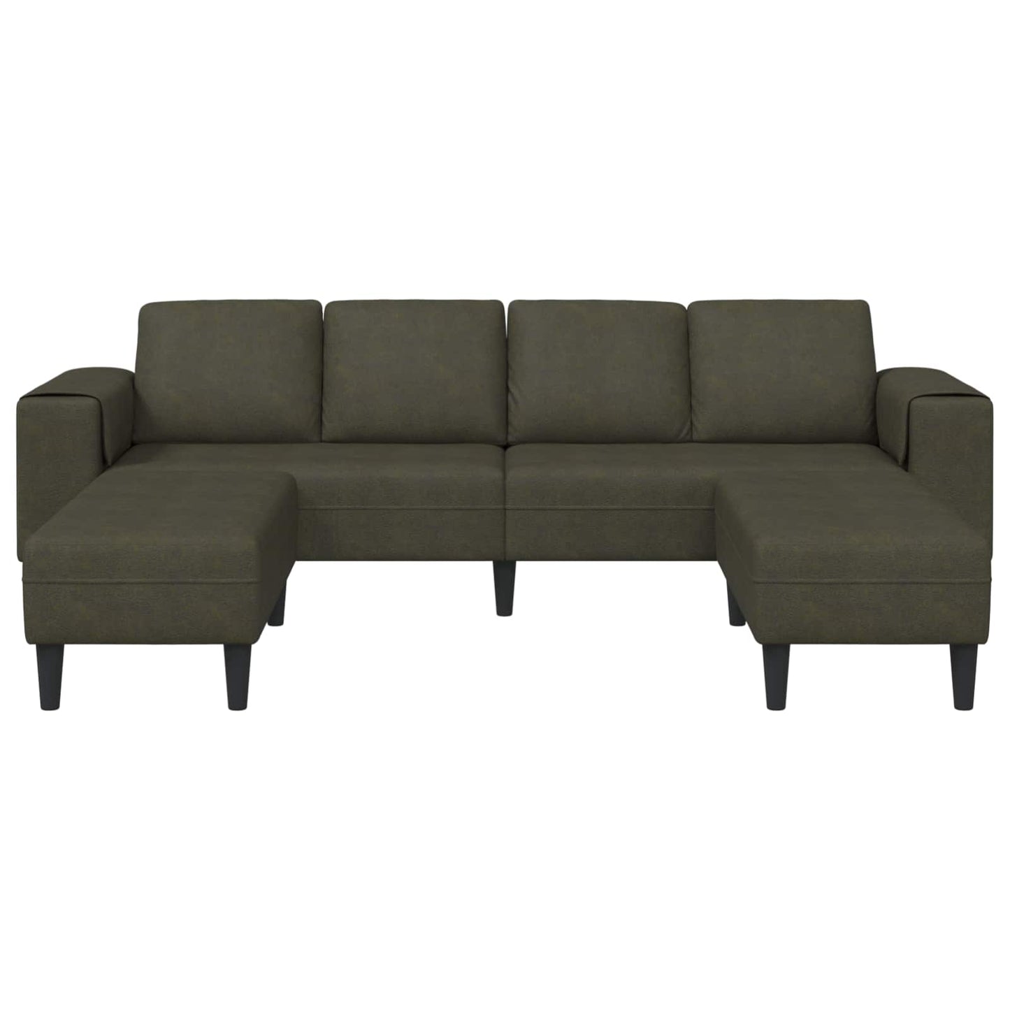 Wohnzimmer Couch 3 pcs Olivegrün