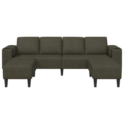 Wohnzimmer Couch 3 pcs Olivegrün