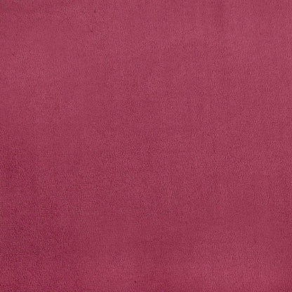 vidaXL Sofa mit Kissen 3 pcs Weinrot Samt