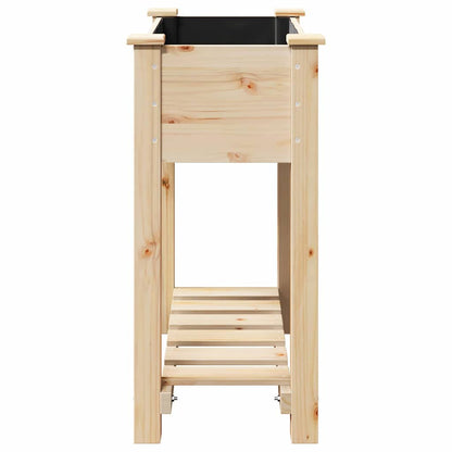 vidaXL Garten-Pflanzgefäß mit Regal Beige 71 x 37 x 76,5 cm