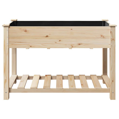 vidaXL Garten-Pflanzgefäß mit Regal Beige 115 x 59 x 76,5 cm
