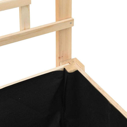vidaXL Jardinière de jardin avec étagère Beige 203,5 x 54 x 152,5 cm