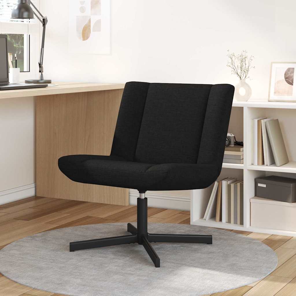 vidaXL Drehstuhl Schwarz 63 x 75 x 76 cm Stoff
