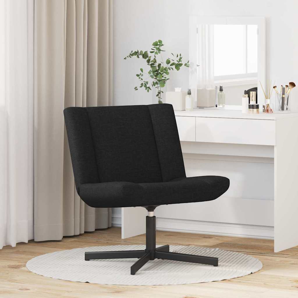 vidaXL Drehstuhl Schwarz 63 x 75 x 76 cm Stoff