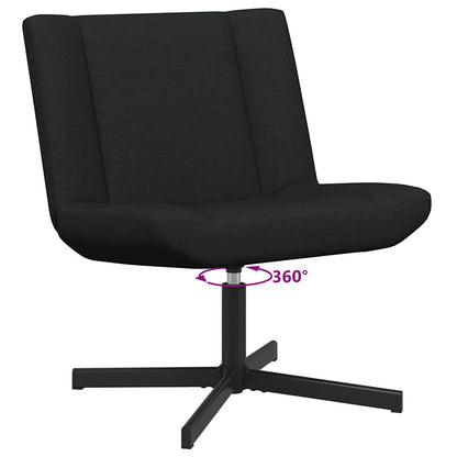 vidaXL Drehstuhl Schwarz 63 x 75 x 76 cm Stoff