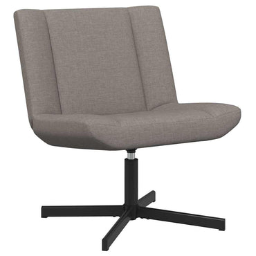 vidaXL Drehstuhl Taupe 63 x 75 x 76 cm Stoff