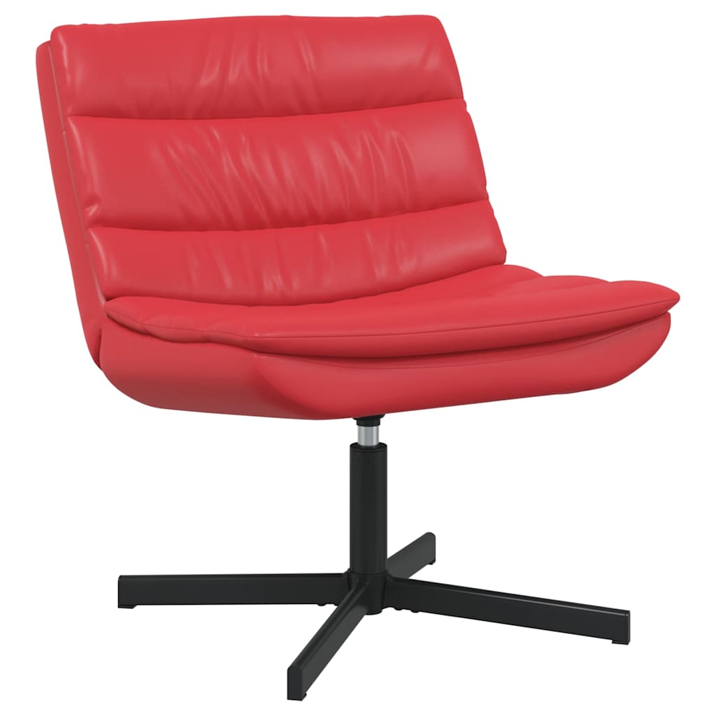 vidaXL Drehstuhl Rot 63 x 75 x 76 cm PU