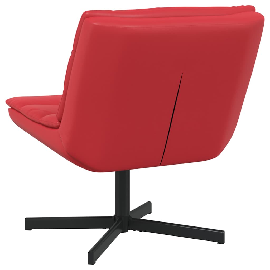 vidaXL Drehstuhl Rot 63 x 75 x 76 cm PU