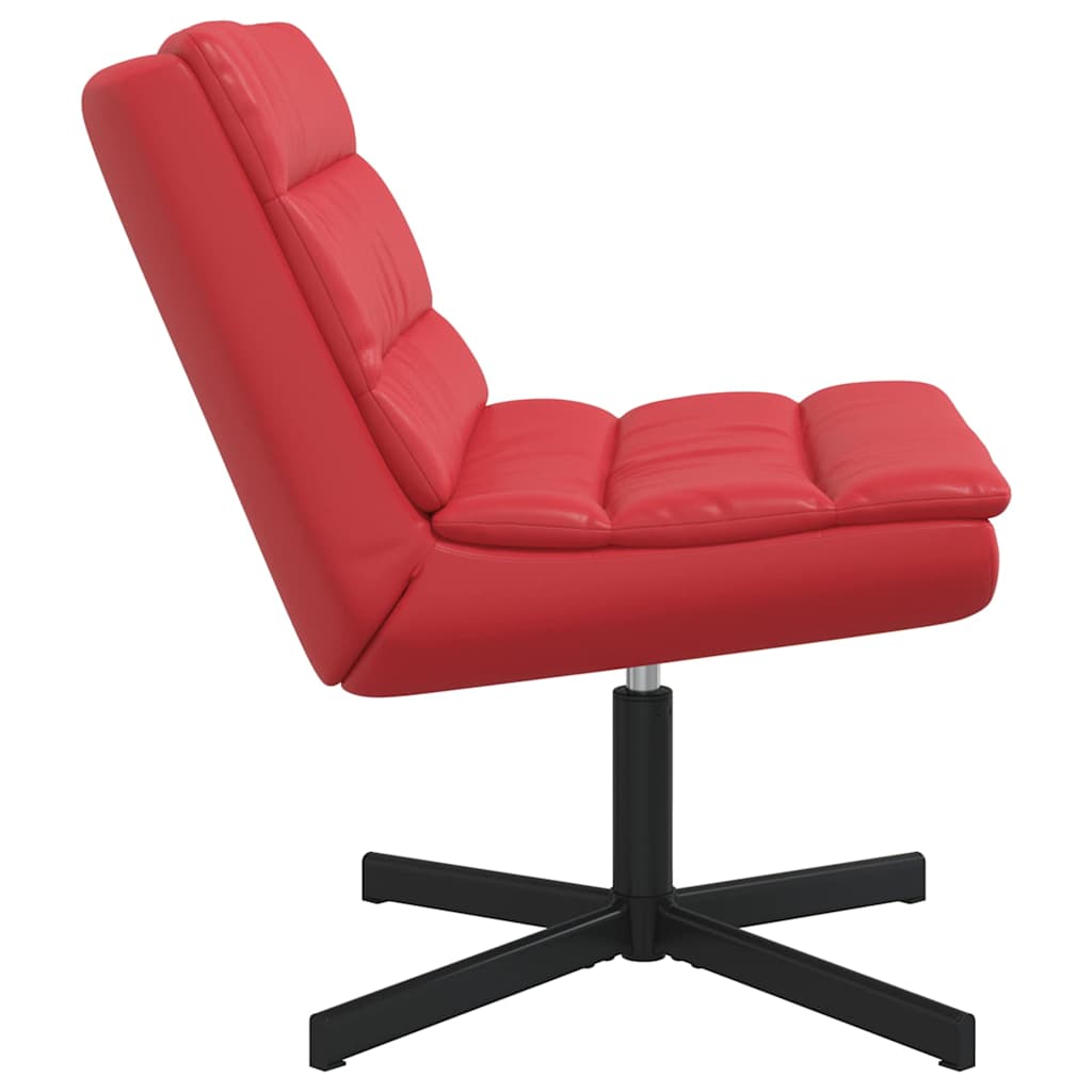 vidaXL Drehstuhl Rot 63 x 75 x 76 cm PU