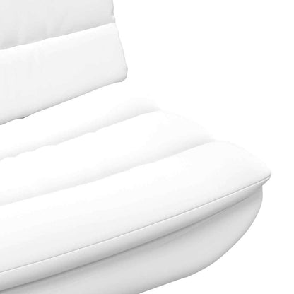 Drehstuhl Weiß 63 x 75 x 76 cm PU