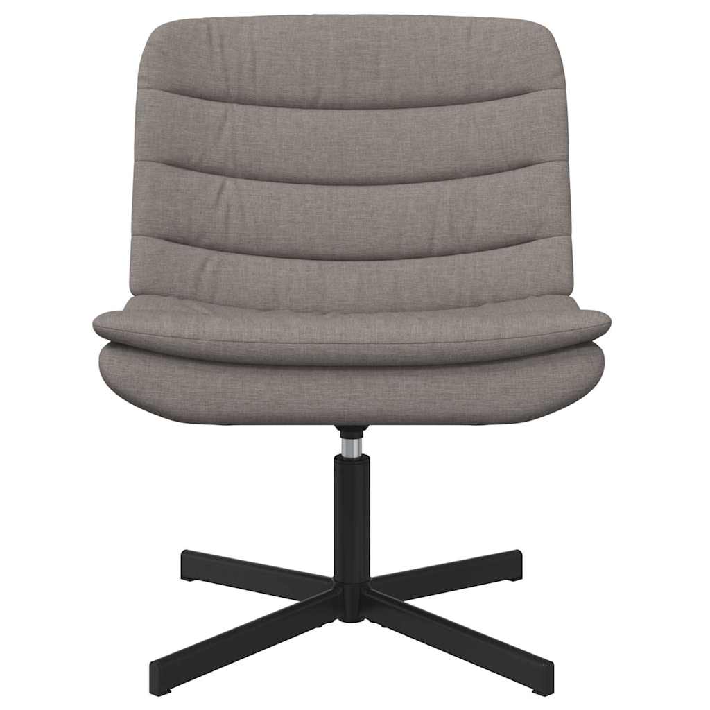 vidaXL Drehstuhl Taupe 63 x 75 x 76 cm Stoff