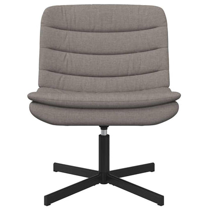vidaXL Drehstuhl Taupe 63 x 75 x 76 cm Stoff