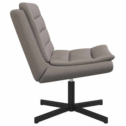 vidaXL Drehstuhl Taupe 63 x 75 x 76 cm Stoff