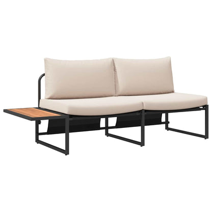 Garten Essgruppe 3 pcs Taupe Stahl