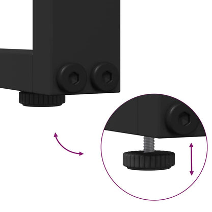 Garten Essgruppe 3 pcs Anthrazit Stahl