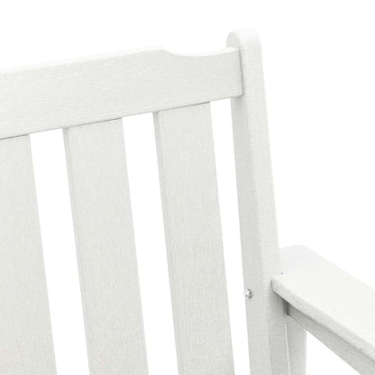 vidaXL Chaises de jardin 6 pcs Blanc 65,5 x 59 x 88 cm Polyéthylène