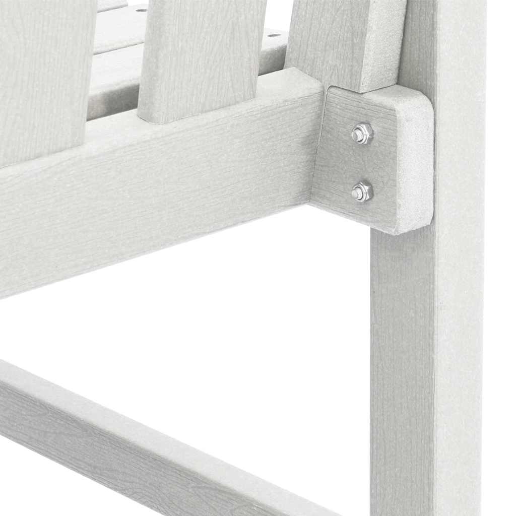 vidaXL Chaises de jardin 6 pcs Blanc 65,5 x 59 x 88 cm Polyéthylène