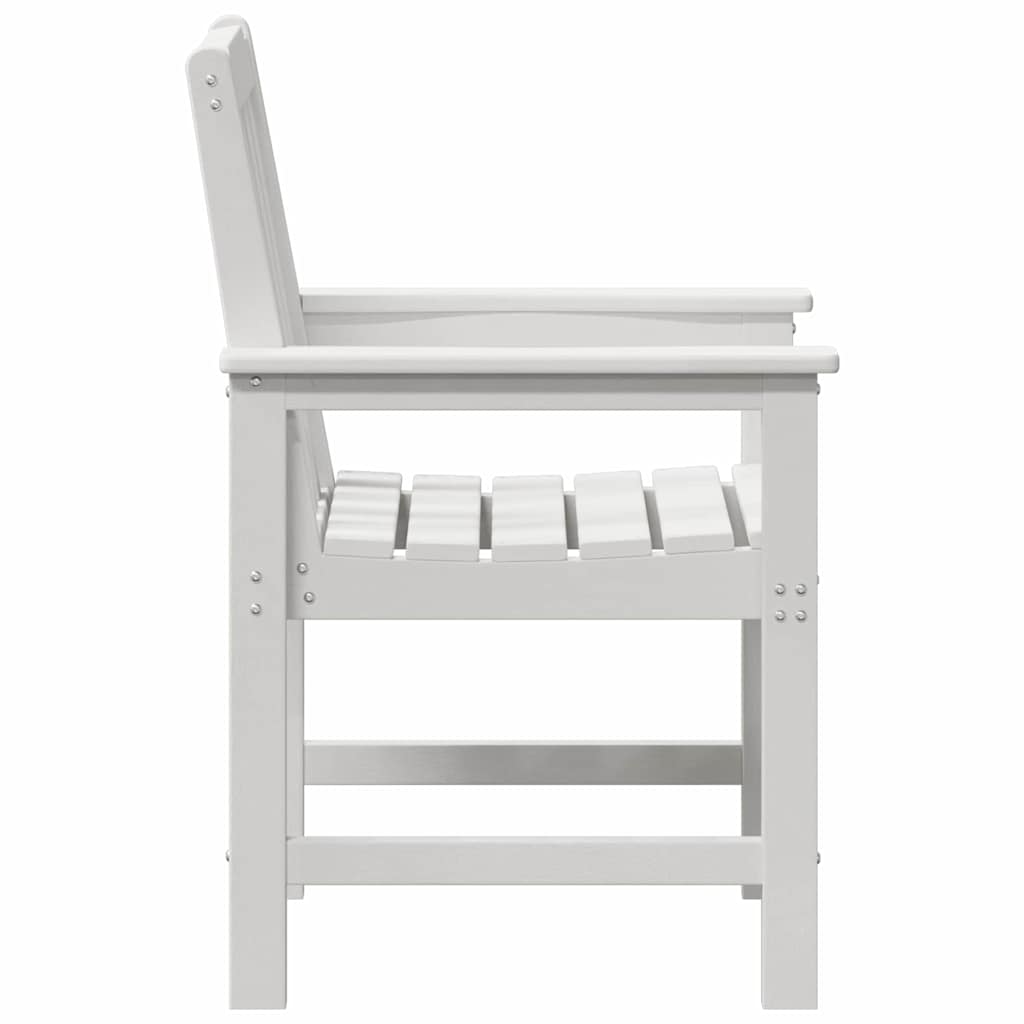 vidaXL Chaises de jardin 6 pcs Blanc 65,5 x 59 x 88 cm Polyéthylène