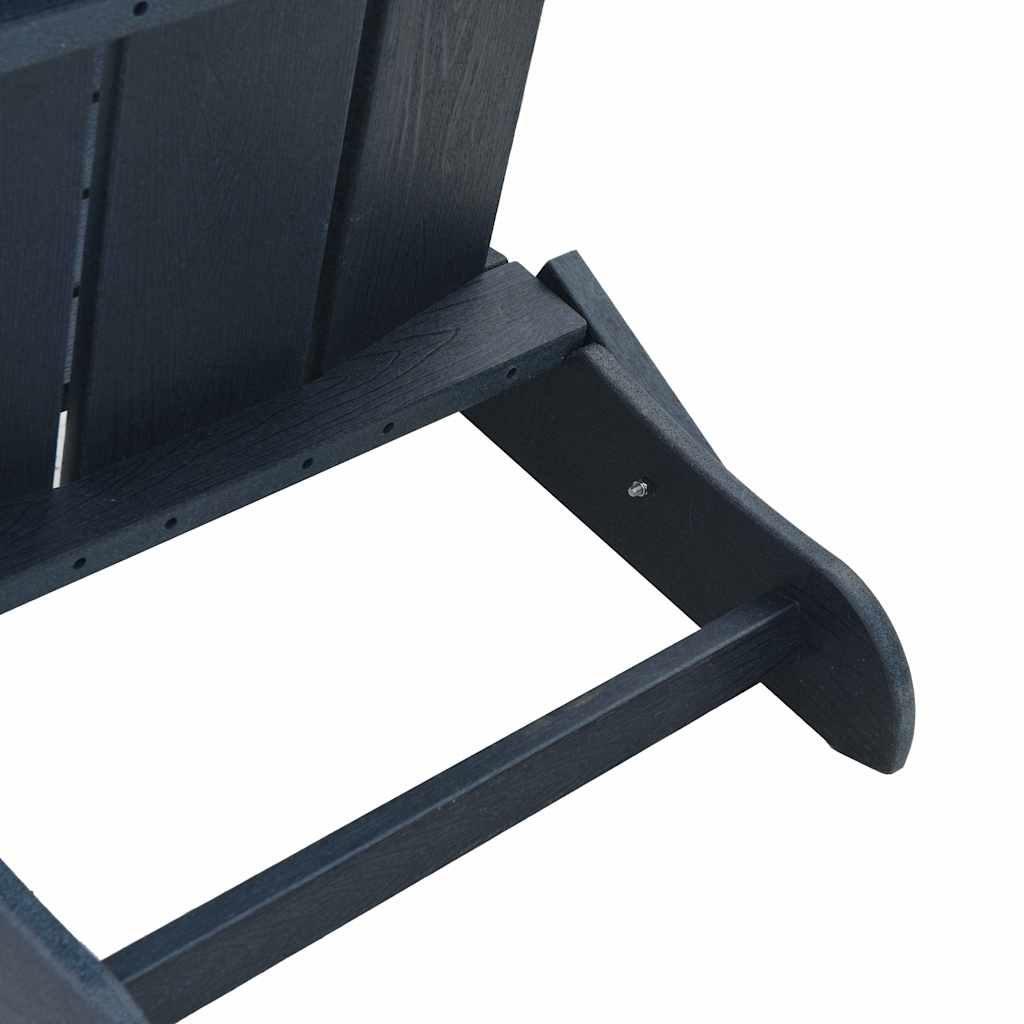 Gartenstuhl 2 pcs Marineblau 80,5 x 74,5 x 92 cm Polyethylen