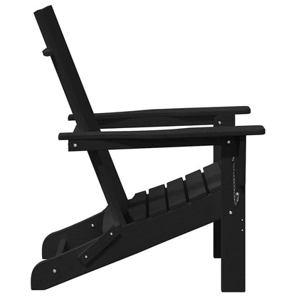 Gartenstuhl 2 pcs Schwarz 80,5 x 74,5 x 92 cm Polyethylen