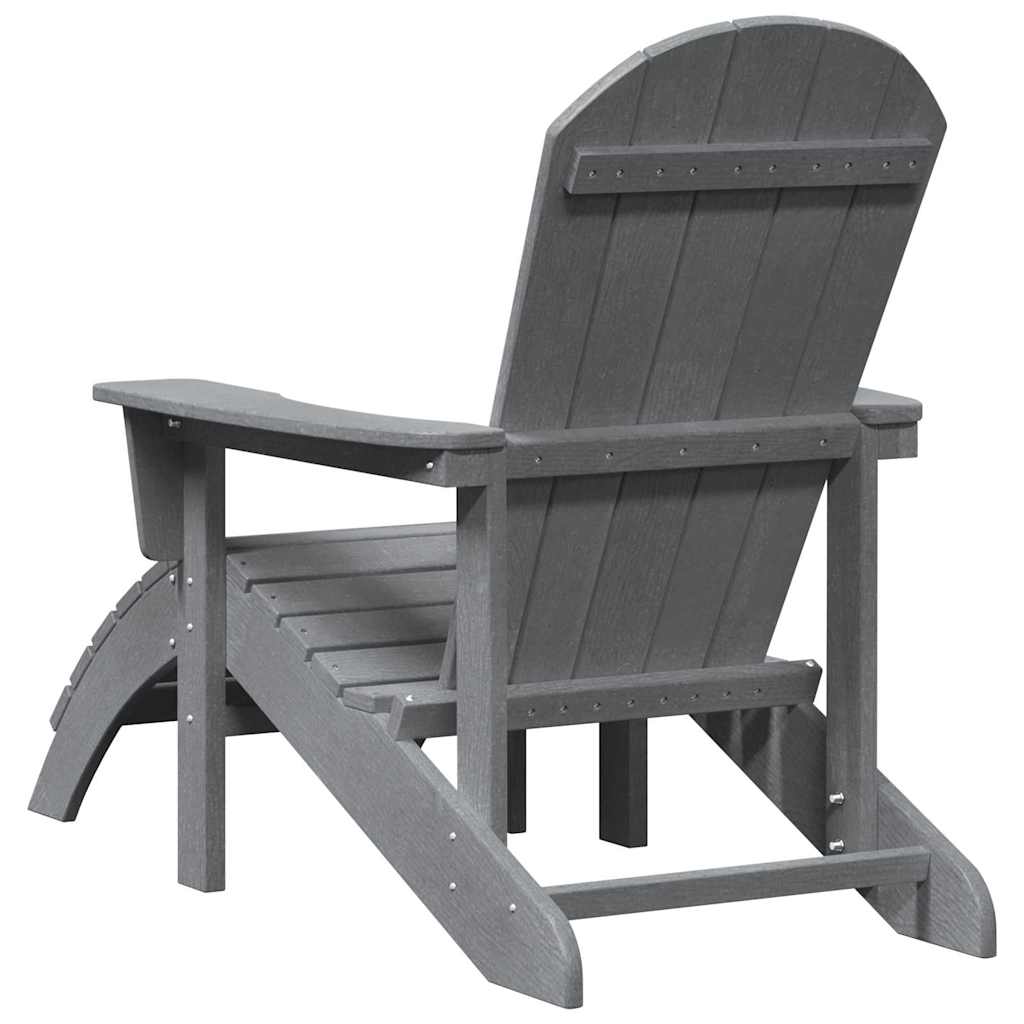 vidaXL Garten Lounge Möbel 2 pcs Hellgrau 74 x 82 x 90cm Plastik