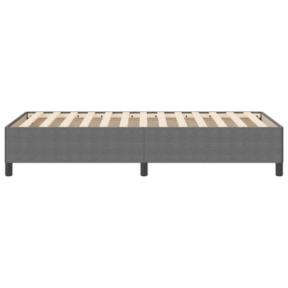 Boxspringbett Hellgrau 100 x 200 cm Cordstoff