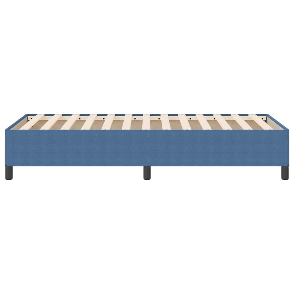 Boxspringbett Blau 100 x 200 cm Cordstoff