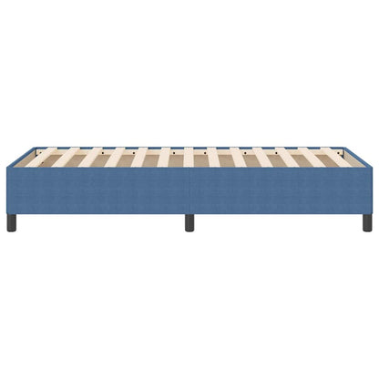 Boxspringbett Blau 100 x 200 cm Cordstoff