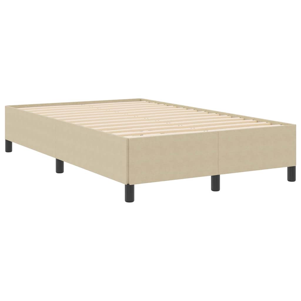 Boxspringbett Grau-Grün 120 x 200 cm Cordstoff
