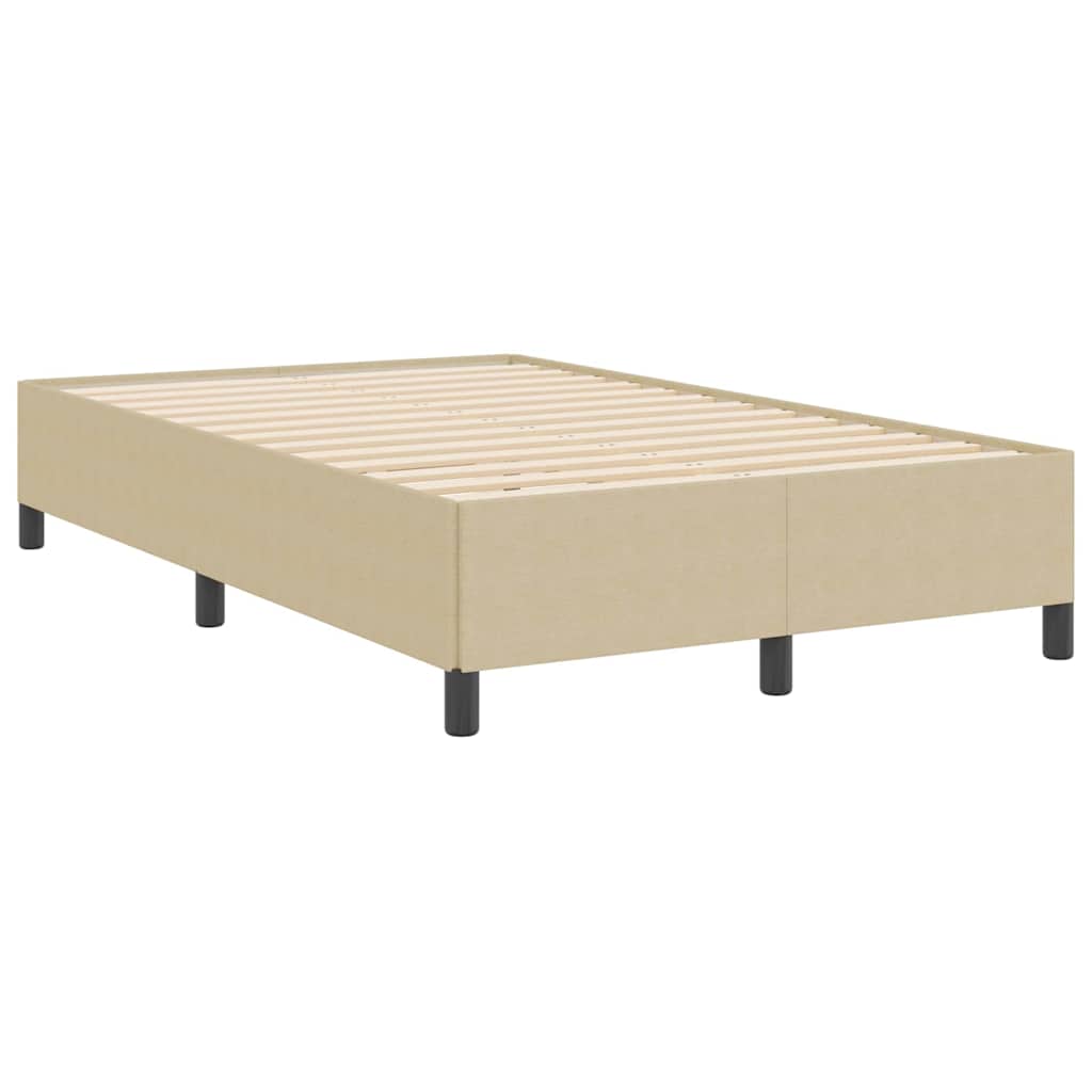 Boxspringbett Grau-Grün 120 x 200 cm Cordstoff