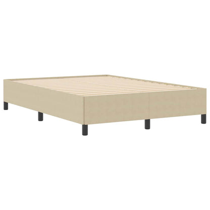 Boxspringbett Grau-Grün 160 x 200 cm Cordstoff