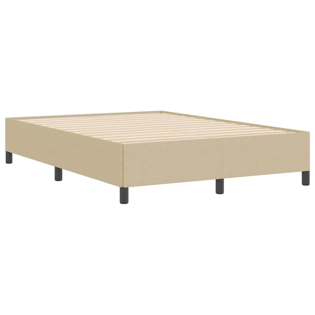Boxspringbett Grau-Grün 160 x 200 cm Cordstoff