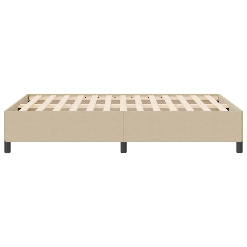 Boxspringbett Grau-Grün 160 x 200 cm Cordstoff