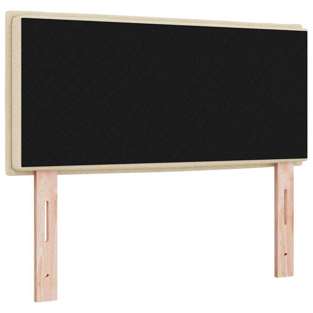 Kopfteil Creme 80 cm Stoff