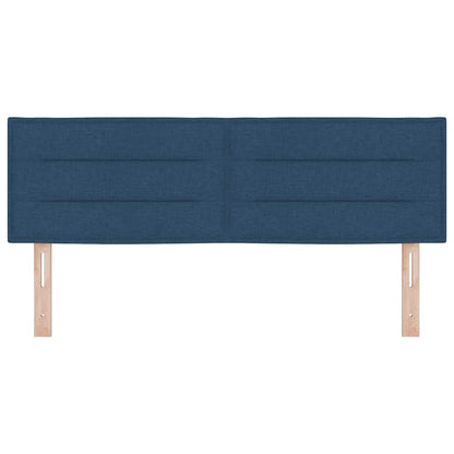 vidaXL Kopfteil mit Kopfteil Blau 160 cm Kunstleder