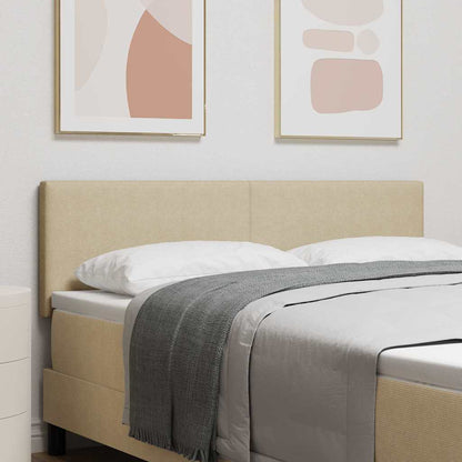 vidaXL Kopfteil mit Kopfteil Hellgrün-Grau 160 cm Kunstleder