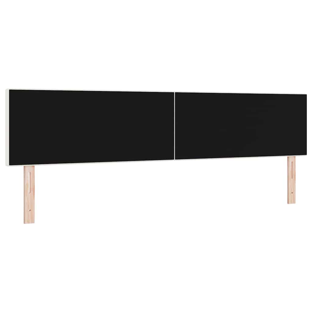 vidaXL Kopfteil mit Kopfteil Creme 200 cm Kunstleder
