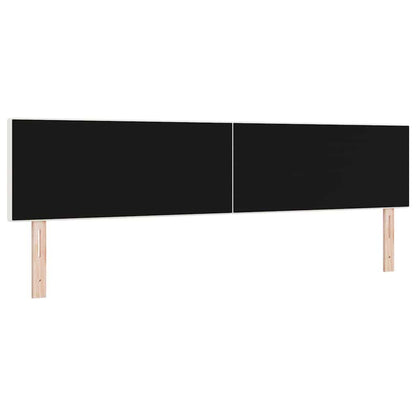 vidaXL Kopfteil mit Kopfteil Creme 200 cm Kunstleder