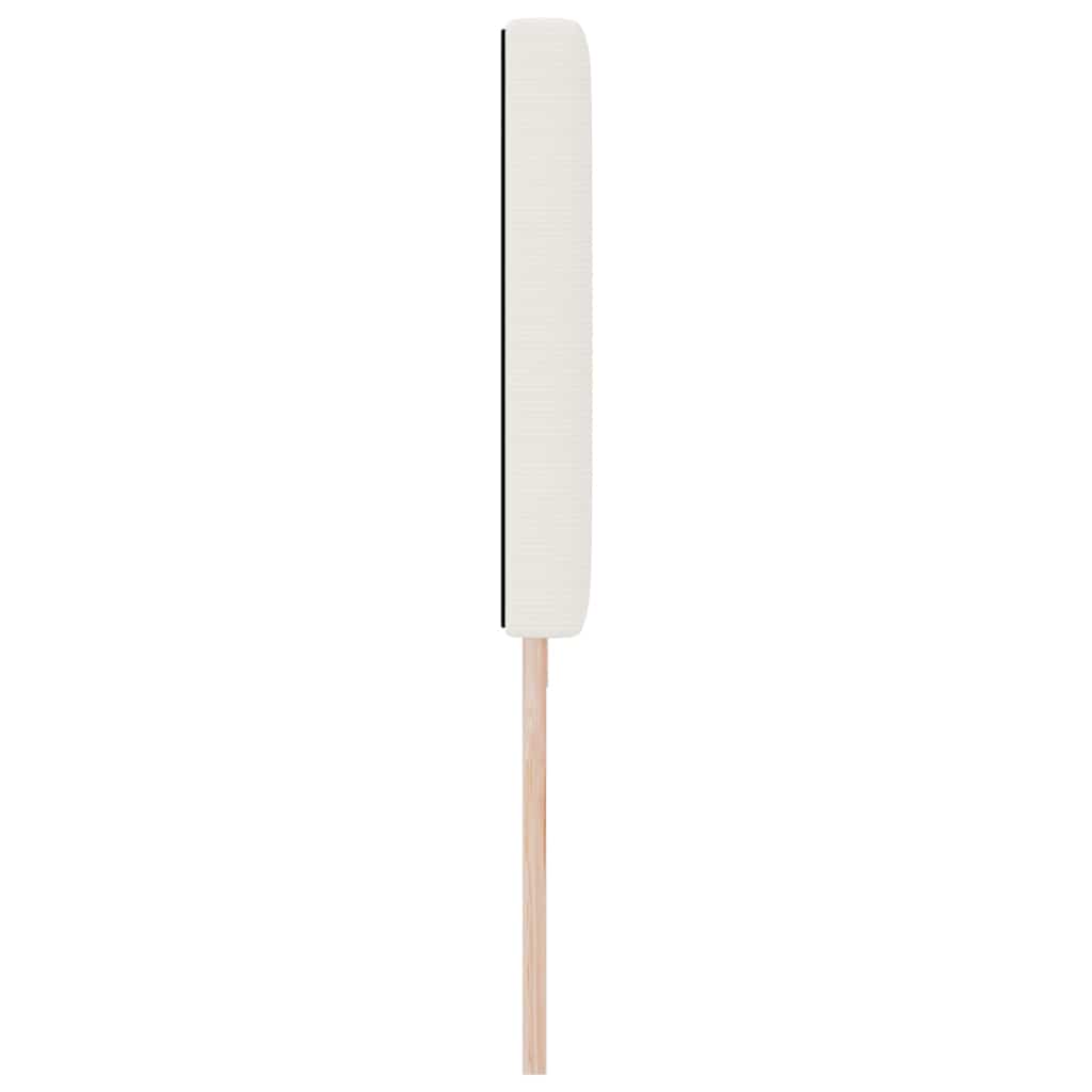 vidaXL Kopfteil mit Kopfteil Creme 200 cm Kunstleder